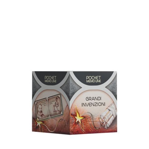 Gioco da tavolo  tascabile Cranio Creations Pocket Memo Line - Grandi Invenzioni età 5+ da 2 a 4 giocatori -